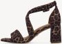 Tamaris Sandalen bruin Textiel Dames - Thumbnail 3