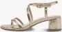 Tamaris Essentials Dames Sandalen LT GOLD STRUCT - Thumbnail 6