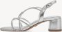 Tamaris Glitter Vegan Hoge Hak Sandalen Gray Dames - Thumbnail 6