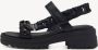 Tamaris Zwarte Casual Open Sandalen Stijlvol en Comfortabel Black Dames - Thumbnail 5