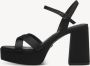 Tamaris Zwarte elegante platte sandalen voor vrouwen Black Dames - Thumbnail 5