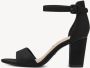 Tamaris Sandalen met hak zwart Imitatiesuede Dames - Thumbnail 2