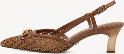 TAMARIS Slingpumps bruin 42