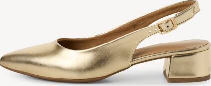 TAMARIS Slingpumps goud 36