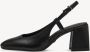 Tamaris Elegante Zwarte Platte Sandalen Black Dames - Thumbnail 2