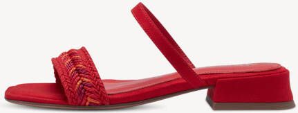 TAMARIS Slipper rood 41