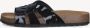 Tamaris Comfortabele slipper met zwarte bandjes Black Dames - Thumbnail 5