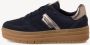 Tamaris Lage Top Sneaker 1-23773-43 Damesschoenen M2377343 marine - Thumbnail 2