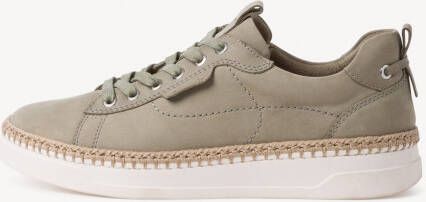 TAMARIS Leren Sneaker groen