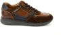 Australian Heren Sneaker Dokota 15.1642.01-T5X Cogna Blauw Bruin Wijdte H - Thumbnail 2