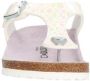 Birkenstock Meisjes Slippers Gizeh Kids Wit - Thumbnail 5