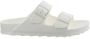 Birkenstock Witte Rubberen Slipper Dubbele Gespsluiting White - Thumbnail 3