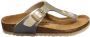 Birkenstock Meisjes Sandalen Gizeh Kids BS Electric Metallic Gold(narrow) Goud - Thumbnail 7