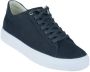 Blackstone Navy Low Sneaker met Premium Nubuck Blue Heren - Thumbnail 3