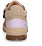 BunniesJR Bunnies JR 223844-213 Meisjes Hoge Sneakers Bruin Lila Oranje Leer Veters - Thumbnail 3