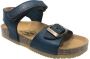 Develab leren sandalen blauw Jongens Leer Effen 20 - Thumbnail 2