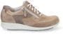 Durea 6260 H GO Volwassenen Lage sneakersDames sneakers Wit beige - Thumbnail 3