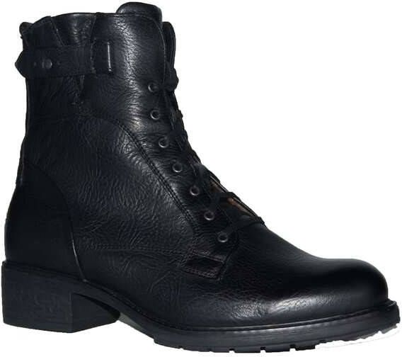 Durea 9649 905H Zwart H Wijdte Veter boots