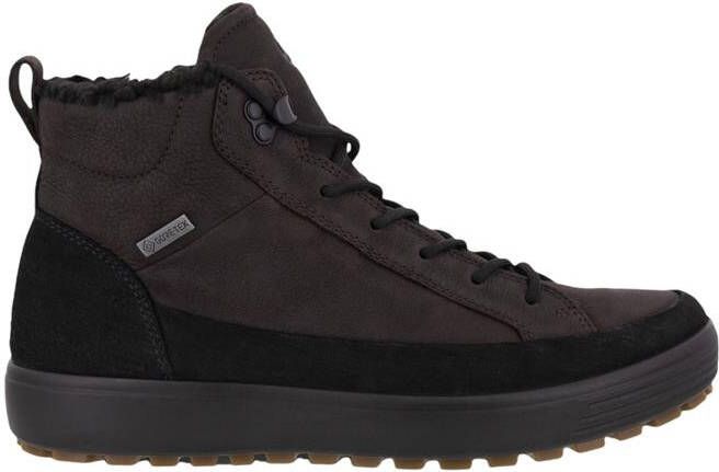 ECCO Soft 7 Tred M Heren halfhoge laars van nubuck met Gore-Tex Bruin Size: 45 (UK 10.5-11)