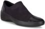 Ecco Soft 7 Wedge W Instapper Dames Zwart - Thumbnail 3