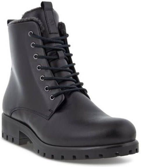 ECCO Modtray W Dames leren veterboot Zwart Size: 36 (UK 3.5-4)