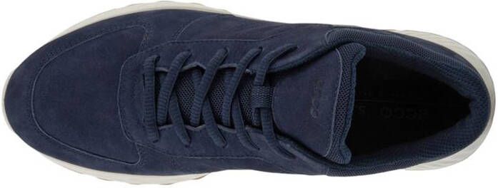 ECCO Exostride W Dames nubuck sneaker met Gore-Tex Marineblauw Size: 36 (UK 3.5-4)