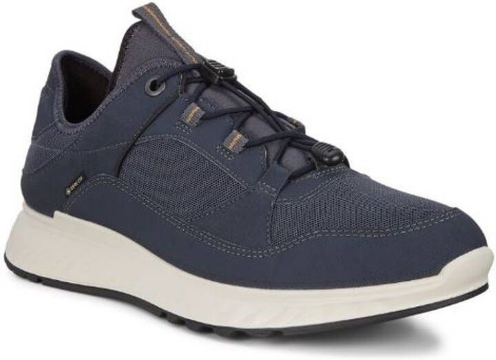 ECCO Exostride M Heren Gore-Tex sneaker Blauw Size: 45 (UK 10.5-11)