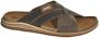 Fischer 536541 705 havanna Heren Slippers Bruin - Thumbnail 2