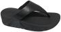 FitFlop Lulu Leather Toepost slippers voor Vrouwen Wit - Thumbnail 6