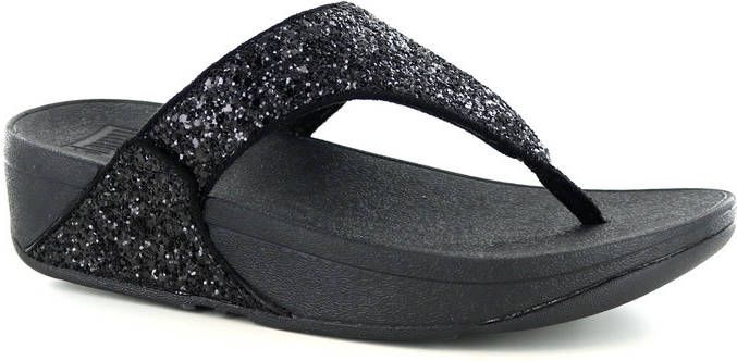 Fitflop Lulu Glitter Toe-Thongs Slippers