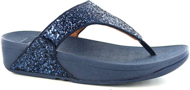 Fitflop Lulu Glitter Toe Thongs