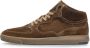 Floris van Floris van Bommel van Floris van Bommel Sneakers Heren Lage sneakers Herenschoenen Suède SFM-10112 Cognac - Thumbnail 3