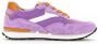 Gabor 26.366.49 Purple White Orange G-Wijdte Lage sneakers - Thumbnail 2