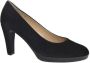 Gabor Zwarte Fluwelen Pumps Moderne Stadsstijl Black Dames - Thumbnail 2