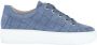 Gabor Blauwe Leren Sneaker Trendy Gewatteerde Stijl Blue Dames - Thumbnail 3