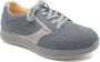 Ganter 4-259848-3565 Blauwe extra brede heren sneaker wijdte K-L - Thumbnail 2