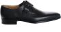 Giorgio Serrano Nero Schoen Monk Strap Zwart Schoen cm Leer Heren Gespschoenen - Thumbnail 4