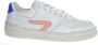 Hub Retro Sneaker Court-z Lage sneakers Leren Sneaker Dames Wit - Thumbnail 3