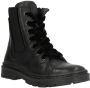 Jochie & Freaks Zwarte Veterboots Jf-21388 - Thumbnail 2