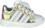 Jochie & Freaks Steffie Lage sneakers Leren Sneaker Meisjes Kids Multi - Thumbnail 3