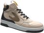 Lef ( Piedro) Lef Storm Hoge sneakers Off-white Leer Wijdtemaat Standaard - Thumbnail 2