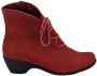 Loints of Holland 33156 MOERBEEK VeterlaarzenHoge sneakersDames veterschoenenHalf-hoge schoenen Rood - Thumbnail 2