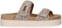 Maruti Beige Ponyhair Slipper Brooke Multicolor Dames - Thumbnail 2