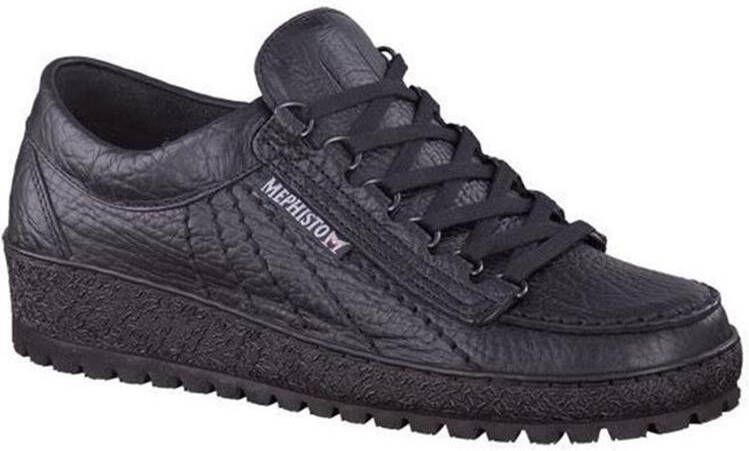 Mephisto RAINBOW MAMOUTH Volwassenen Heren sneakersVrije tijdsschoenenPopulaire herenschoenen Zwart - Foto 4