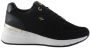 Mexx Glass Lage sneakers Dames Zwart - Thumbnail 3