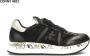 Premiata Donna Conny Zwarte Sneakers met Stoffen Inzetstuk Black Dames - Thumbnail 4