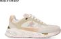 Premiata Leren Dames Sneakers Modieus en Functioneel Beige Dames - Thumbnail 3