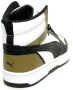 PUMA Rebound V6 heren sneakers bruin wit Uitneembare zool - Thumbnail 5