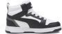 Puma Rebound V6 Mid sneakers wit zwart Imitatieleer Meerkleurig 32 5 - Thumbnail 9