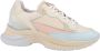 Red Rag Beige Lage Sneaker met Unieke Accenten Multicolor Dames - Thumbnail 5